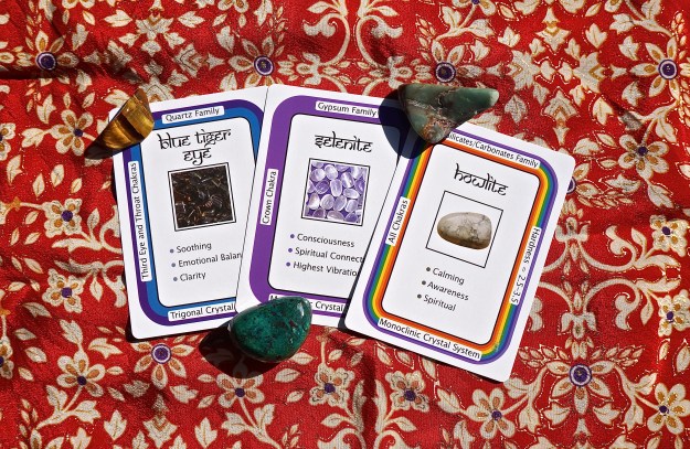 Scorpio: Blue Tiger Eye ~ Sagittarius: Selenite ~ Capricorn: Howlite