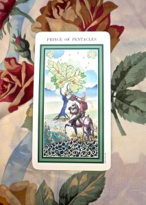Libra: Prince of Pentacles