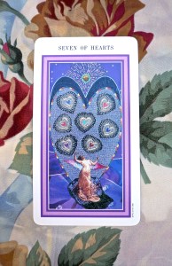 Aquarius: 7 of Hearts (Cups)