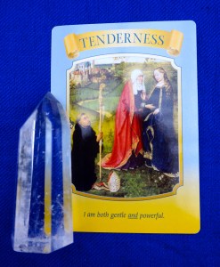 Tenderness means that the locks on your heart are ready to open to a new level this month.