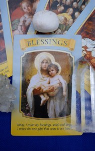 Blessings are coming in for December.