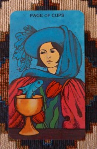 CLUE for the End of January - Page of Cups